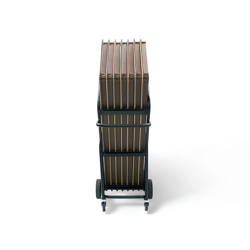 Upright Trestle Table Cart - Image 3