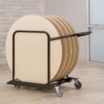 Furniture carts for convenient storage and transport in homes or commercial spaces.